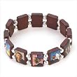 Barack Obama Wood Bead Bracelet Barack Obama Wood Bead Bracelet