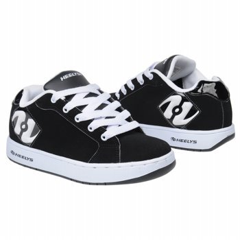 Heelys Classic 7526 Black/White heelys shoes - Size 12