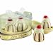 Kate Aspen "Sweet Celebrations" Ceramic Banana Split Salt and Pepper Shakers