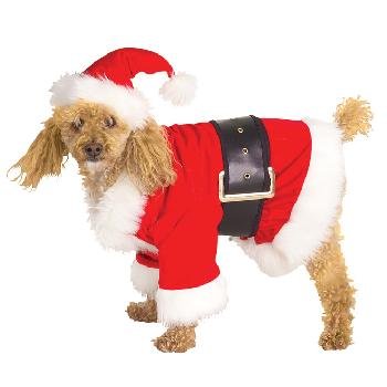 Santa Dog Suit Pet Costume