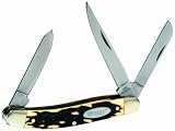 Daisy Outdoor Products 3 Blade Knife (Brown/Silver, 2.75 Inch)