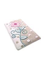 Pandora Set Alfombra de Baño 3 Uds. Parsa Rosa Palo/Arena 60 x 100 cm + 50 x 60 cm + 47 x 50 cm