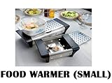 FOOD WARMER BUFFET - TEALIGHT HEAT (NON-CORDED FOR EASIER MOBILITY-GREAT INDOORS AND OUTDOORS! - SMALL)