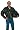 LARGE LEATHER MOTORCYCLE JACKE