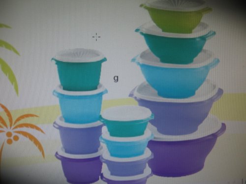 Tupperware Servalier 13 Pc. Bowl Set