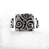 Sterling Silver Celtic Signet Ring