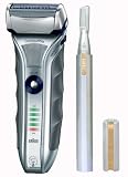 【Amazon.co.jp特別セット 眉毛シェーバー付き】 Braun シェーバー コントゥアプロ BS8377 【3枚刃・水洗いOK・5段階充電催促表示】