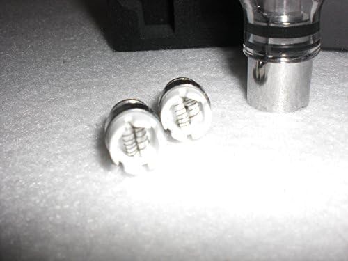 Wickless Dual Coil Aromatherapy Atomizer Globe + 2 Coil Replacements