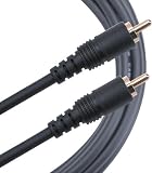 Mogami Pure Patch RR-10 Mono RCA to RCA, 75 ohm for Audio, Video, S/PDIF 10 feet