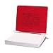 ACCO Pressboard Hanging Data Binder, 8.5 x 11 Inches Unburst Sheets, Executive Red (54129 )