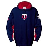 Minnesota Twins Cooperstown The V Hooded Fleece by Majestic Athletic