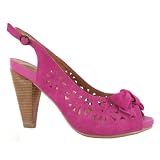 Hush Puppies Tamer Pink Suede Womens Shoes