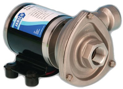 Jabsco 50840-0012 Marine High Flow Cyclone Pump (12-Volt)