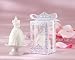 Mis Quince Anos Designer Dress Candle with Satin Bow (Set of 4)