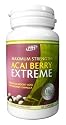 Maximum Strength Acai Berry Extreme with Green Tea Extract Weight Loss, Appetite Suppressant, Carb Blocking, Fat Burning Supplement