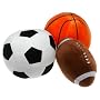 InStyle Home Collection In Play 3-Piece Sports Ball Pillow Set