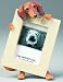 Red Dachshund Dog 2.5 x 3.5-inch Handpainted Picture Frame