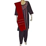 Salwar Kameez Online Cotton Printed Casual Dress Size M (slk478a)