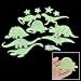 13 PCS Glow In The Dark Star Dinosaur Fluorescent Stickers