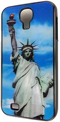 Samsung Galaxy S4 Hard Case, 3D Hologram Picture Protective Cover, The Statue of Liberty