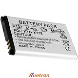 Lithium Battery For Kyocera K127, K132, Lingo M1000, Wild Card
