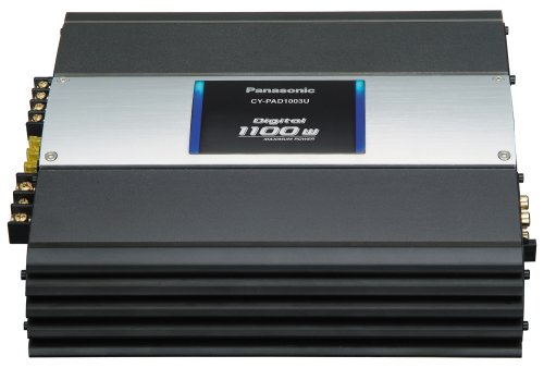 Panasonic Car Audio CY-PAD1003U 1100W Digital Monaural Power Amplifier