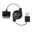 NEW Retractable Black USB Cable Cord for iPhone 3G 2ND by Eforcity