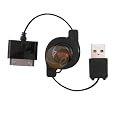NEW Retractable Black USB Cable Cord for iPhone 3G 2ND by Eforcity