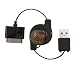 NEW Retractable Black USB Cable Cord for iPhone 3G 2ND by Eforcity