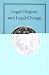 Books : Legal Origins and Legal Change