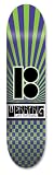 Plan B Ashbury Series Brian Wenning Professional Model Skateboard Deck (7.625In Wide by 31.5In Long)