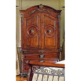 Barcelona TV Armoire With Breakaway Doors