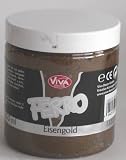 Eigenschaften Viva Decor / VIVA Ferro Metalleffektfarbe 250 ml Eisengold (3,00 ? / 100ml)