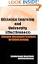 Distance Learning and University Effectiveness: Changing Educational Paradigms for Online Learning