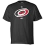NHL Men's Carolina Hurricanes Primary Logo T-Shirt (Black, Large)