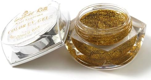 Nail Art Uv Gel Set Nail Art Color Gel Effect Gels Glitter Powder 20ml / shinee golden