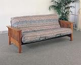 Oak Deluxe Futon Frame