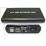 3.5 inch IDE/SATA HDD to USB 2.0/E-SATA Enclosure Caddy -08
