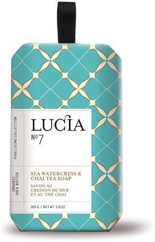 Lucia Sea Watercress & Chai Tea - 165 gr Soap 0.18 ounces by Lucia