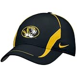 Nike Missouri Tigers Black 2008 Conference Sideline Flex Fit Hat