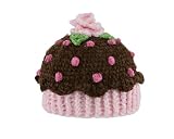 San Diego Hat Company Chenille Cupcake Hat, Brown, 0-6 Months