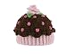 Brown (Chocolate) Cupcake Baby Hat (0 - 6 months)