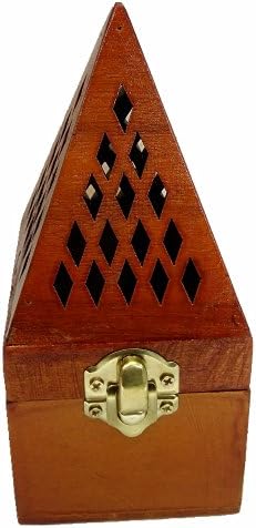 Longove® Wooden Incense Burner Cone Burner Censer (7CM-B)
