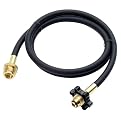 Propane Hose - Black (5')