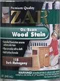 Zar Wood Stain - 11812 Qt Dark Mahogany Stain