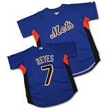 New York Mets Jose Reyes Youth Replica COOL BASE Batting Practice Jersey