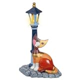 Rosina Wachtmeister Porcelain Cat Figurine - Serafino's Moonlight Serenade