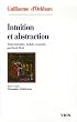 Intuition et abstraction