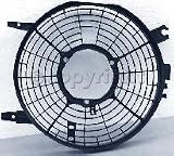 A/C CONDENSER FAN SHROUD toyota COROLLA 93-97 geo PRIZM ac