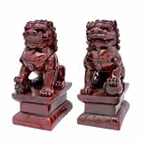 Fu Dogs 6 - Red - Pair